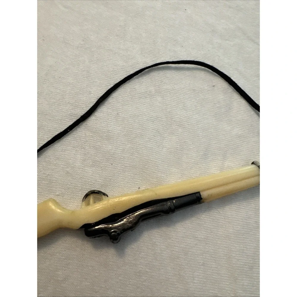 Vintage 60's Hasbro GI Joe White M1 Garand Rifle Complete W/ Strap Hong Kong